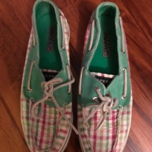 Plaid sperry’s